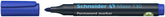 Rotulador Permanente Maxx 130 Punta Redonda Azul | Schneider | Pack 10 Unidades
